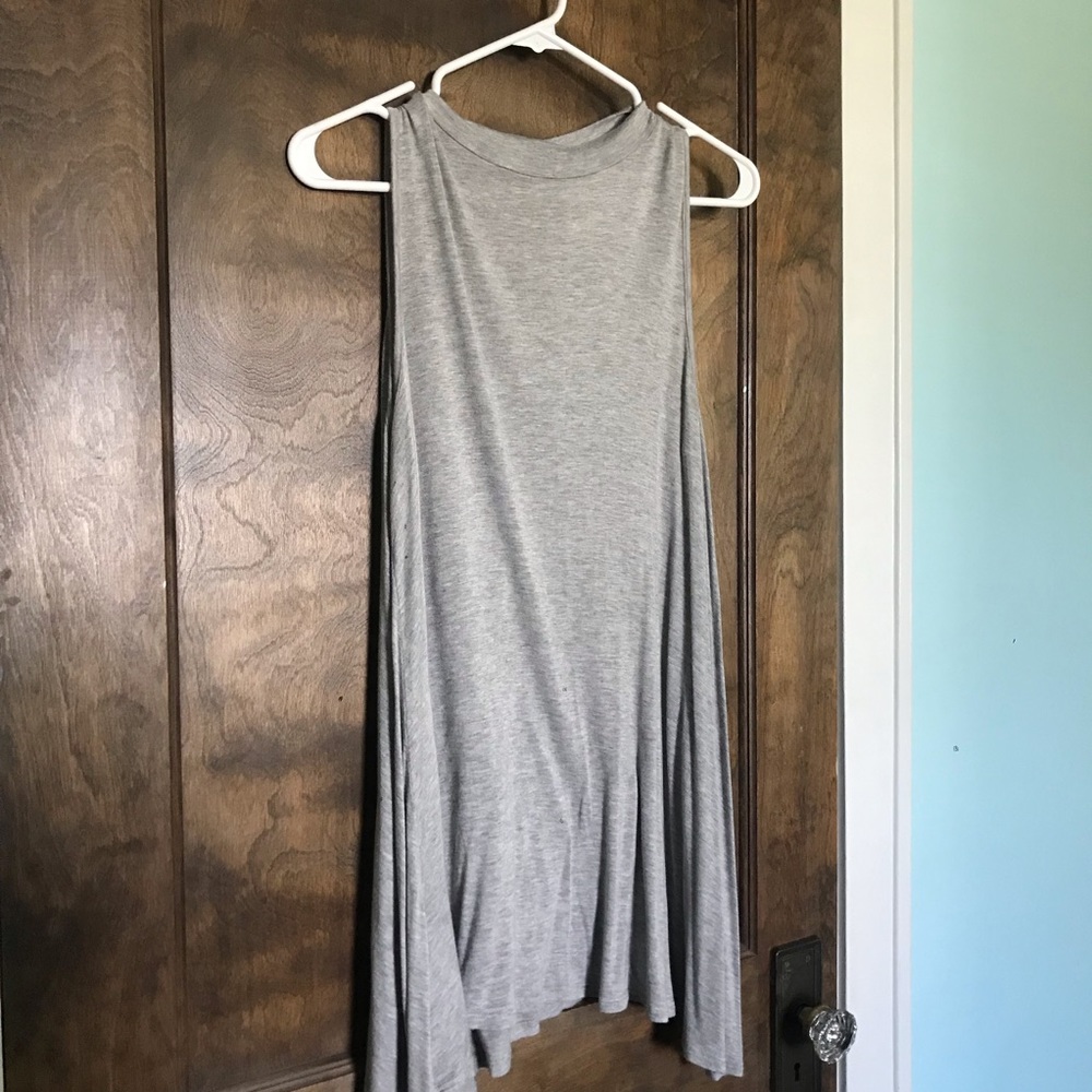 Gray Tank Top Dress